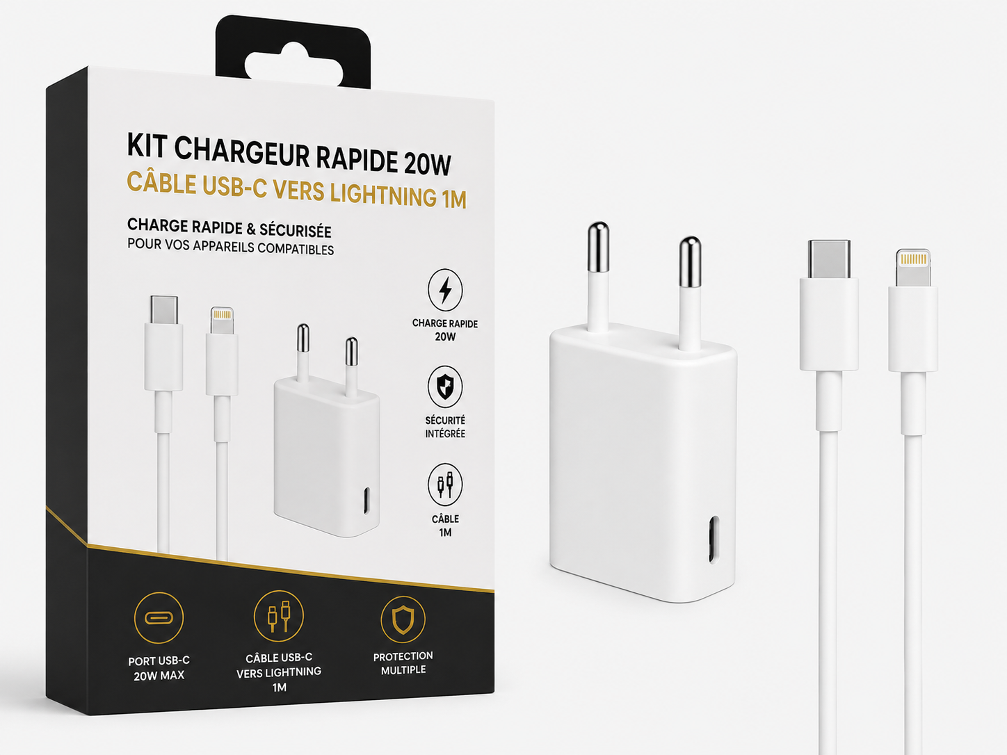 Kit chargeur 20W